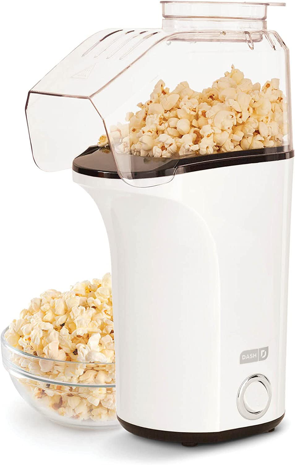 fodbold afsked Atlas Hot Air Popcorn Popper Maker with Measuring Cup to Portion Popping Corn  Kernels + Melt Butter, 16 Cups - White - Walmart.com