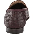 thumbnail image 3 of Sam Edelman Loraine Bordeaux Leather Fashion Rounded Toe Slip On Loafers (Bordeaux, 6.5), 3 of 6