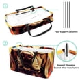 thumbnail image 4 of Dog Retro Large Capacity Reusable Oxford Cloth Storage Bin: Foldable Storage Bag, Picnic Basket, and Storage Box, 4 of 7