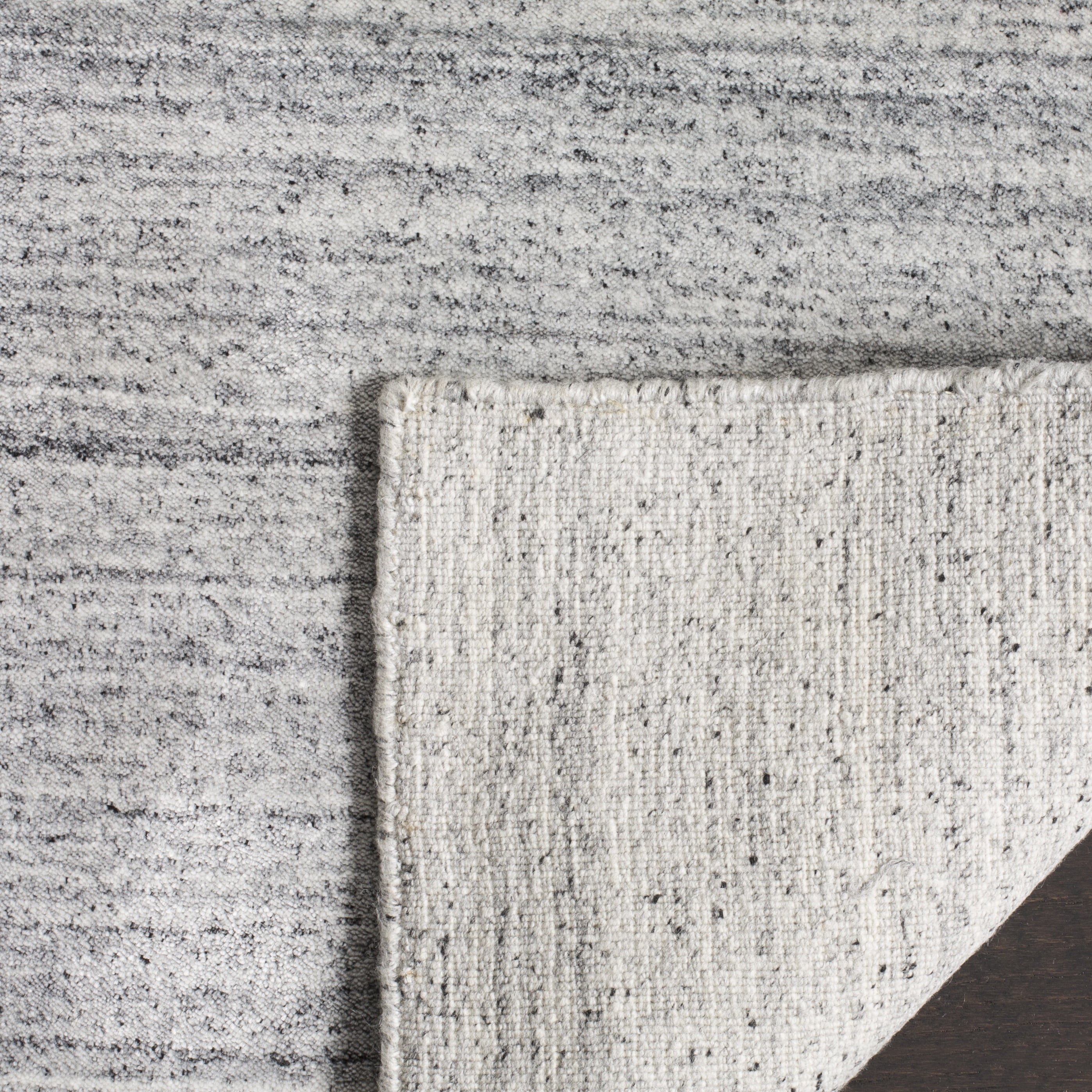SAFAVIEH Mirage Branislav Solid Area Rug, Ash, 11' x 15'