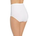thumbnail image 2 of Bali 2324 Full-Cut-Fit Stretch Cotton Brief, Size 7 White, 2 of 2