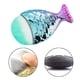 thumbnail image 4 of Brocha de maquillaje de sirena, brocha para base de maquillaje en polvo, colorete, brocha de maquillaje de base, brocha de maquillaje de sirena con caja, brocha de maquillaje de cola de pez Ormromra CPB-DE-LYY468-2, 4 of 5