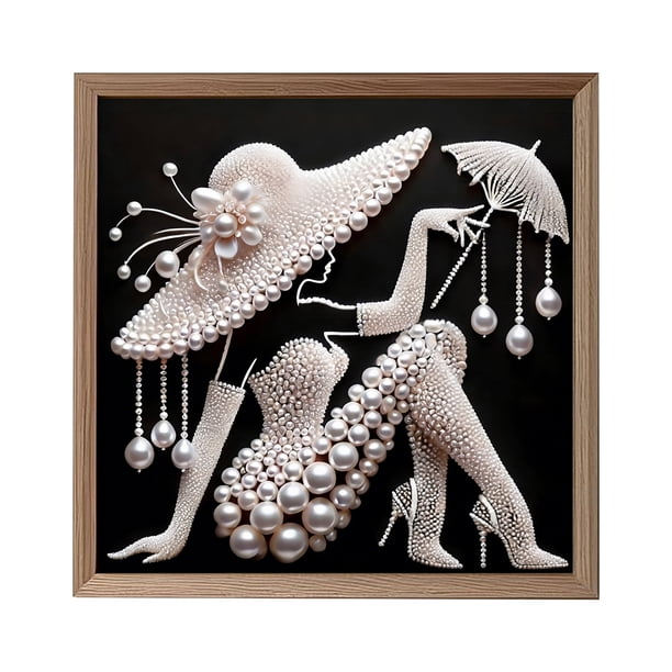Pisexur Belleza Maquillaje Conjunto de pintura con diamantes de extraterrestres para adultos y principiantes, vestido de mujer, cristal de agua, arte con diamantes, decoracpara mujeres y hombres