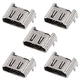 thumbnail image 1 of 5Pcs HDMI Port for PS4, HDMI Port Socket Interface Connector Replacement Repair Part for Playstation 4 PS4 Console, 1 of 5