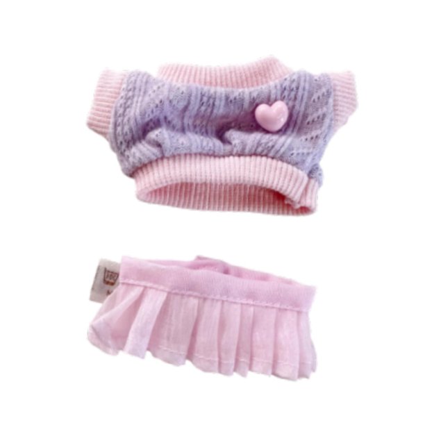 Ropa De Muñeca Rellena, Accesorios Fotográficos, Bricolaje, Educativo, Para Vestir Muñecas De 17 Cm Y 15 Cm, Color Rosa