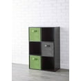 thumbnail image 3 of Mainstays 6-Cube Organizer, Espresso, 3 of 7