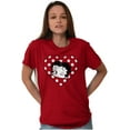 thumbnail image 4 of Betty Boop Wink and a Kiss Polka Dots Women Plus Size Graphic Tee Tees Brisco Brands 5X, 4 of 4