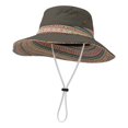 thumbnail image 4 of Sun Hats for Women Unisex Hat Western Cowboy Wide Brim Beach Hat Outdoor Activities Sun Protection Cap, 4 of 4