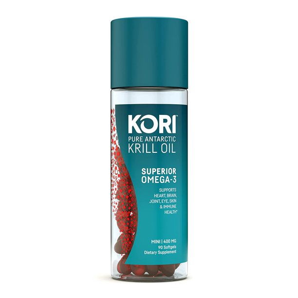 Kori Krill Oil Superior Omega3 400mg, Mini Softgels (120 ct.)