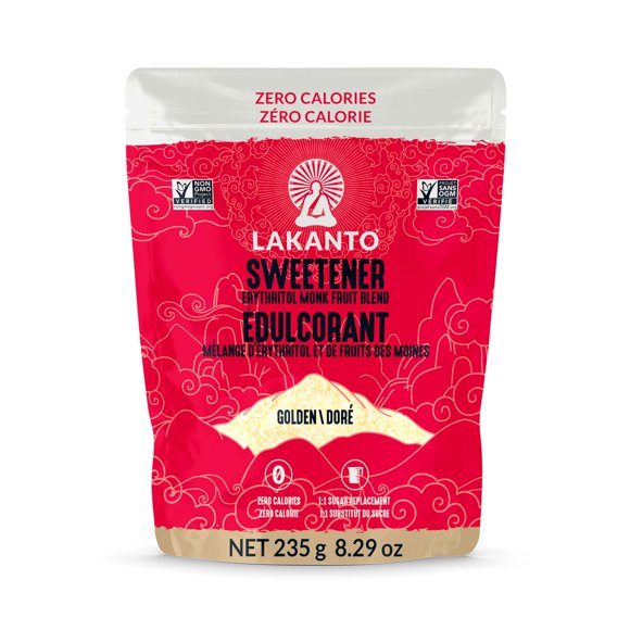 Lakanto Golden Monkfruit Sweetener with Erythritol - 235g Bag
