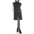 thumbnail image 4 of White Mark Long Hooded Puffer Vest (Women's & Women's Plus), 4 of 5