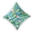 thumbnail image 2 of Beautiful Cacti and Flowers Throw Pillow Covers 18x18 Inch 2 Packs Decorative Square for Living Room Couch Bed Sofa, 2 of 6