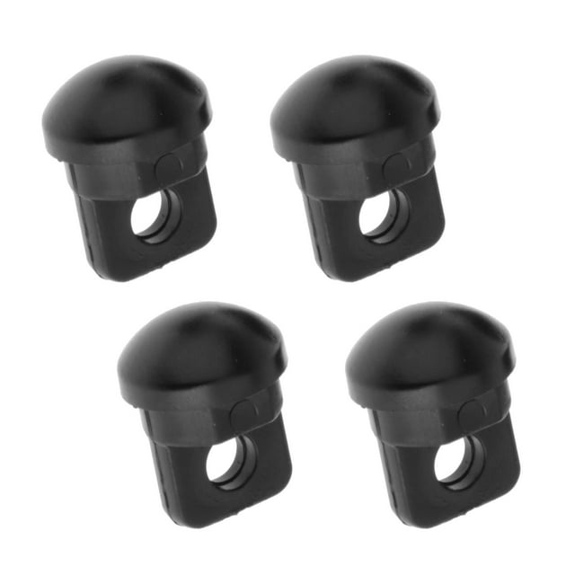 4 tapones de inserción para tubos, protectores de patas de silla, protectores de suelo, tapones para extremos de senderismo. 14mm