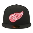 thumbnail image 2 of Men's New Era  Black Detroit Red Wings Zamboni 59FIFTY Fitted Hat, 2 of 7