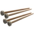 thumbnail image 2 of Miangastore 4 Pcs Maillets Gong Percussion Maillets Gong Chinois Instrument de Percussion Marteaux, 2 of 9