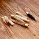 thumbnail image 5 of Juego de 3 porta cigarrillos de madera con interfaz de metal hechos a mano de madera natural porta cigarrillos regular reutilizable portátil, 5 of 5