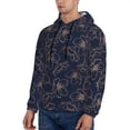 thumbnail image 2 of Hoodies for Men - Copper-Gold Gloss Outline berry Long Sleeve Comfrt Men'S Fashion Hoodies & Sweatshirts, Sweatshirts for Men Hoodies Pullover Clothing Clothes with Pouch, 2 of 7