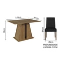 thumbnail image 3 of Juego de Comedor Madesa Oxford Cheryl Mesa y 6 Sillas, 3 of 9