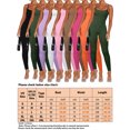 thumbnail image 4 of Bellella Combinaisons pour Femmes Col Rond Pantalon Long Combinaison Extensible Décontractée Bretelles Spaghetti une Pièce Femmes 2831 Vert Foncé m, 4 of 4