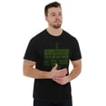 thumbnail image 5 of Binary Coding First Date Nerdy Code Men's Graphic T Shirt Tees Brisco Brands S, 5 of 5