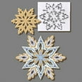 thumbnail image 1 of Snowflake Cake  Kitchen Baking Tools 3D Snowflake Cake  Stainless Steel Baking  Multipurpose Durable Kitchen Baking Tools, 1 of 8