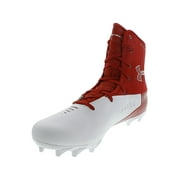 Under Armour Men's Highlight Select Mc Red High-Top Football Shoe - 12M
