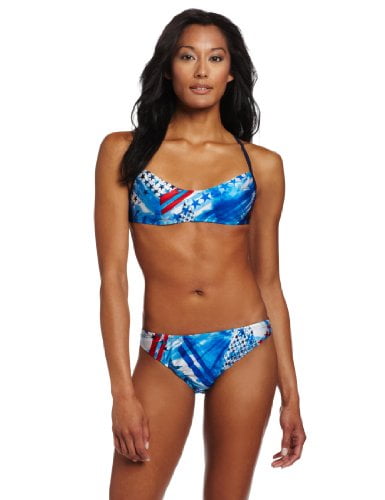 walmart red white and blue swimsuit