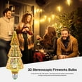 thumbnail image 2 of PENGXIANG 1Pcs LED Christmas Tree Light Bulb 6W 3D Fireworks Decorative Edison Party Lamp, 2 of 7
