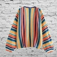 thumbnail image 5 of Fznquz Knit Summer Cardigan for Women 2025 Sweaters Striped Multicolor Cute Soft Coat, 5 of 9