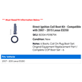 thumbnail image 2 of Direct Ignition Coil Boot Kit - Compatible with 2007 - 2015 ES350 2008 2009 2010 2011 2012 2013 2014, 2 of 2