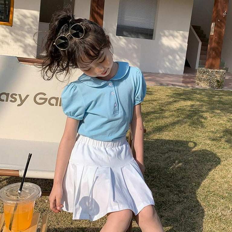Girls hotsell white skort