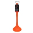 thumbnail image 2 of Chef Craft Premium Silicone Cooking Ladle, 11.25 inch, Orange, 2 of 5