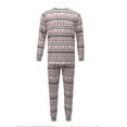 thumbnail image 3 of Kmbangi Family Matching Christmas Sleepwear Cute Cartoon Elk Print Costume, 3 of 9