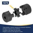 thumbnail image 4 of Uxcell 7/16" to 7/8" L090 Flexible 3-Piece L-Jaw Coupling Coupler Set & Buna-N NBR Rubber Spider for Log Splitter Hybrid Equipment, 4 of 5