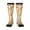 3 Black, variant on Hamburger Pizza Coke Print Thigh High Socks Extra Long Stretchy Sock Women Over Knee High Opaque Stocking Daily Wear