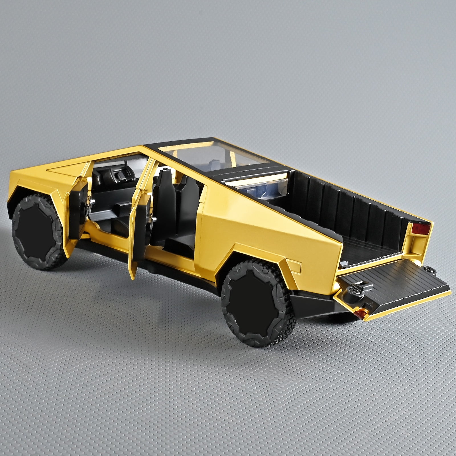 Anmyjuly 1/32 Scale Alloy Diecast Pickup Truck Toys for Boys Age 4-7, Pull Back Toy Cars, Metal Toy Trucks, Rugged and Durable,Halloween Gift