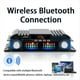 thumbnail image 2 of Amplificador Bluetooth HIFI Amplificador de Sonido de Audio Digital de 4 Canales Radio FM Soporte MP3 USB SD de Audio Doméstico, Enchufe de la UE, 2 of 8