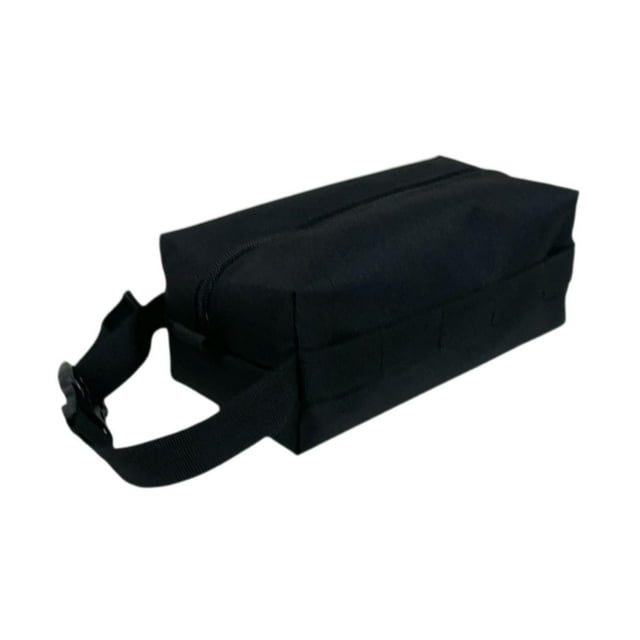 Caja de pañuelos húmedos Zulema dispensador de servilletas colgante Negro