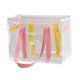 thumbnail image 3 of Bolsa de mano transparente Fernando impermeable para juegos deportivos Mango rosa, 3 of 8