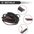 thumbnail image 5 of Unique Bargains Car Weatherstrip Door Weather Stripping Self Adhesive Weather Seal Strip 26.3Ft T-Shape EPDM Rubber, 5 of 6