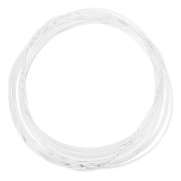 KAKOWELY 1pc 5m Optic Fiber Cable Optical Fiber Solid Transparent Light-emitting Fiber MMA Material (White 2.0mm),196.85"X0.08"X0.08"