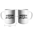 thumbnail image 4 of Awesome Like My Daughter Coffee Mugs 15 OZ Sublimation Mugs,Double-sided Printing Ceramic Cups Ceramic Mugs for Coffee,Tea,Hot Cocoa, 4 of 4