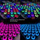 thumbnail image 3 of Guantes de juego para controlador de juegos móvil, material de fibra nano-plata con dedo táctil, guantes de pantalla táctil sin costuras, transpirables y antisudor de alta sensibilidad para juegos de, 3 of 5