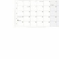 thumbnail image 2 of Bwiyojiz Home Decor 11.8x8.2" 18 Month Calendar Hot Selling, Gifts for Yourelf, White, 2 of 6