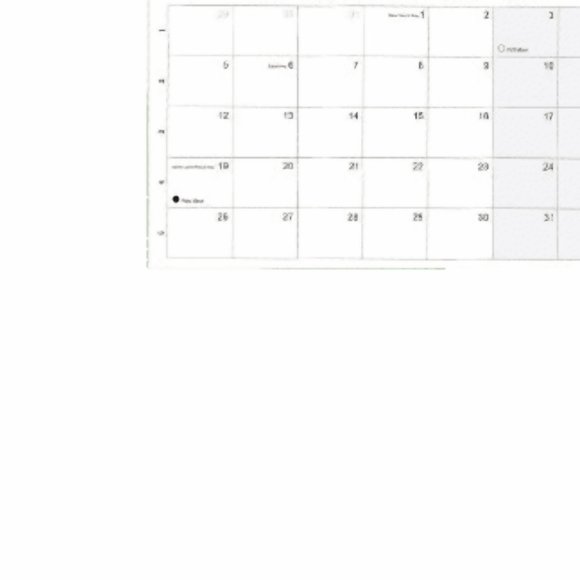 18-Month Wall Calendar 2026–2027 January 2026 Through June 2027 Printed on Thick Paper with Double-Line Binding and Hanging Pole