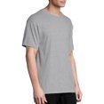 thumbnail image 2 of Hanes T-Shirts à Col Rond ComfortSoft pour Hommes, Lot de 4, L, Cendre, 2 of 4