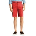 thumbnail image 2 of Ma Croix Mens Twill Chino Shorts with Belt Flat Front Modern Fit, 2 of 3