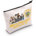 thumbnail image 1 of Brooklyn 99 TV Spectacle Trousse de Maquillage Cosmétique Brooklyn 99 Cadeau pour Fans 99e Cence Brooklyn NY Trousse de Maquillage à Fermeture Éclair Brooklyn 99 Marchandise, 99e Cence, 1 of 6