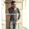thumbnail image 5 of Chaleco de traje nuevo a cuadros plateado para hombre, chaleco de lana Tweed informal ajustado, chaleco Formal de negocios para padrinos de boda, 5 of 5