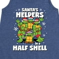 thumbnail image 3 of Teenage Muntant Ninja Turtle - Santas Helpers In A Half Shell - Toddler and Youth Girls A-line Dress, 3 of 5